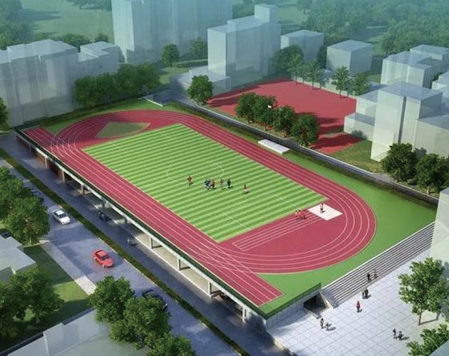 呼和浩特市新城區(qū)落鳳街小學操場維修改造工程